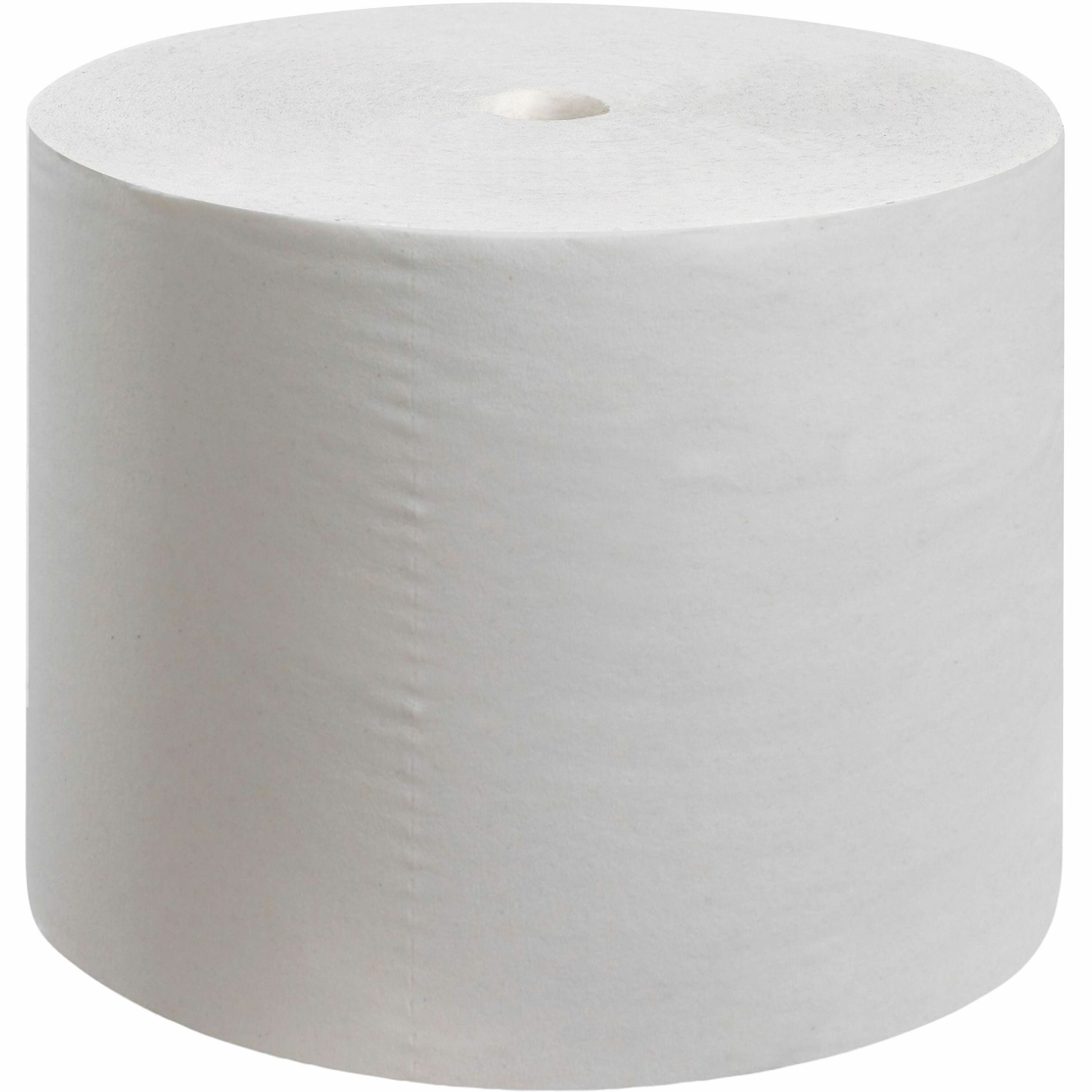 3.94" Width x 4" Length - 800 Sheets/Roll - White - Fiber Paper, Cotton - 1 Carton