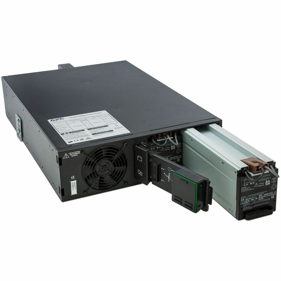 APC by Schneider Electric Smart-UPS SRT 5000VA RM 208V, 3U Rack-mount, 1 Each, 4 Battery/Surge Outlets, 2x NEMA L6-20R & 2x NEMA L6-30R, Single Phase, Sine Wave, Black