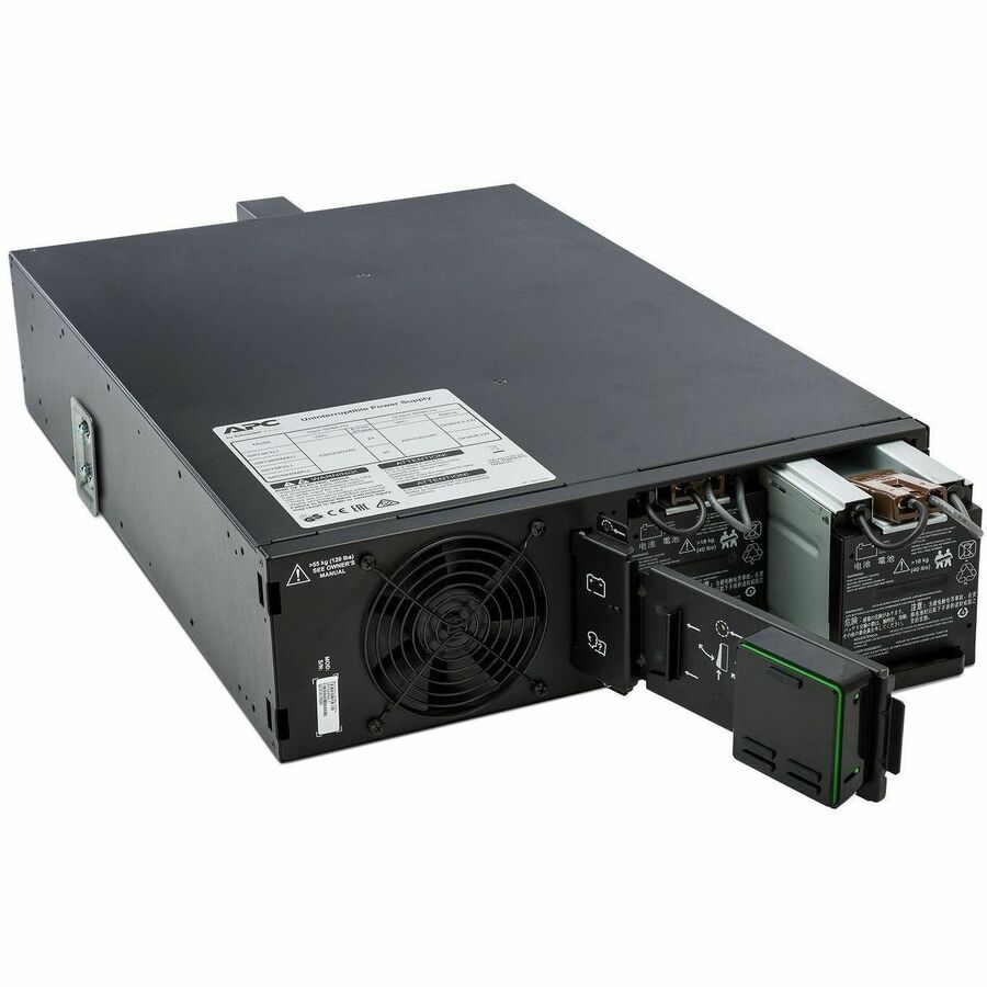 APC by Schneider Electric Smart-UPS SRT 5000VA RM 208V, 3U Rack-mount, 1 Each, 4 Battery/Surge Outlets, 2x NEMA L6-20R & 2x NEMA L6-30R, Single Phase, Sine Wave, Black