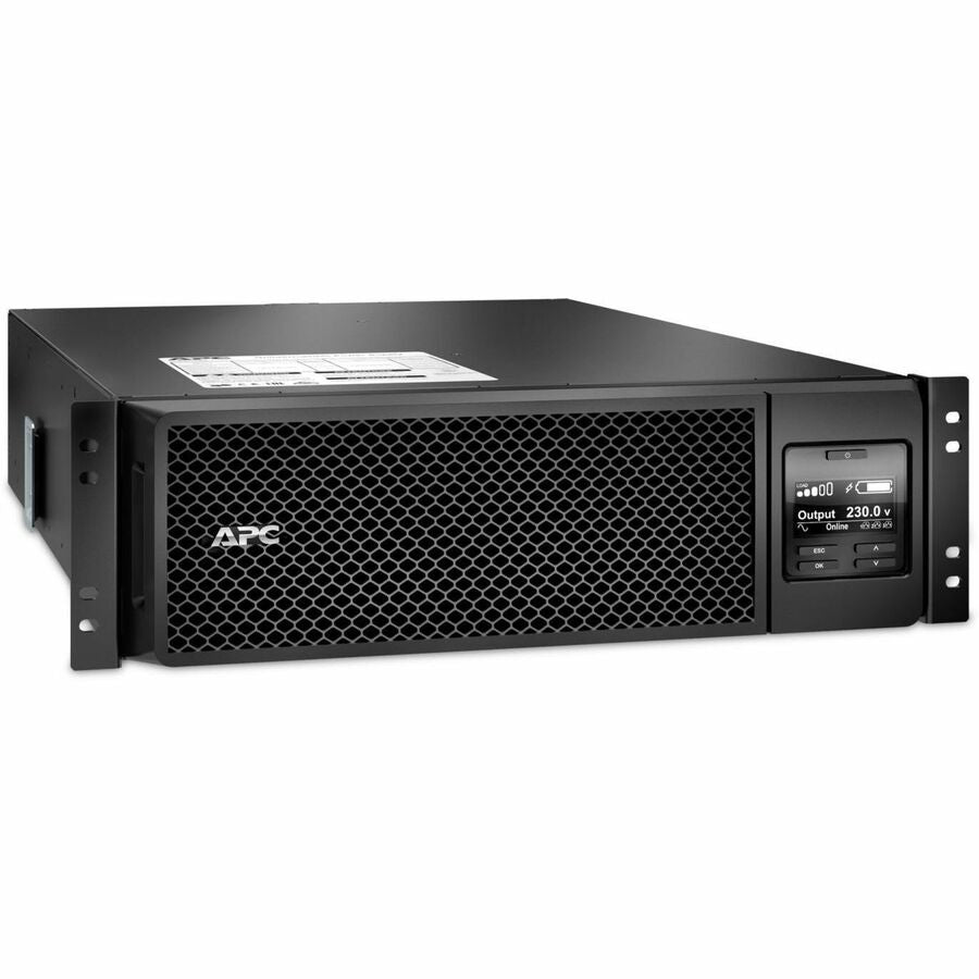 APC by Schneider Electric Smart-UPS SRT 5000VA RM 208V, 3U Rack-mount, 1 Each, 4 Battery/Surge Outlets, 2x NEMA L6-20R & 2x NEMA L6-30R, Single Phase, Sine Wave, Black
