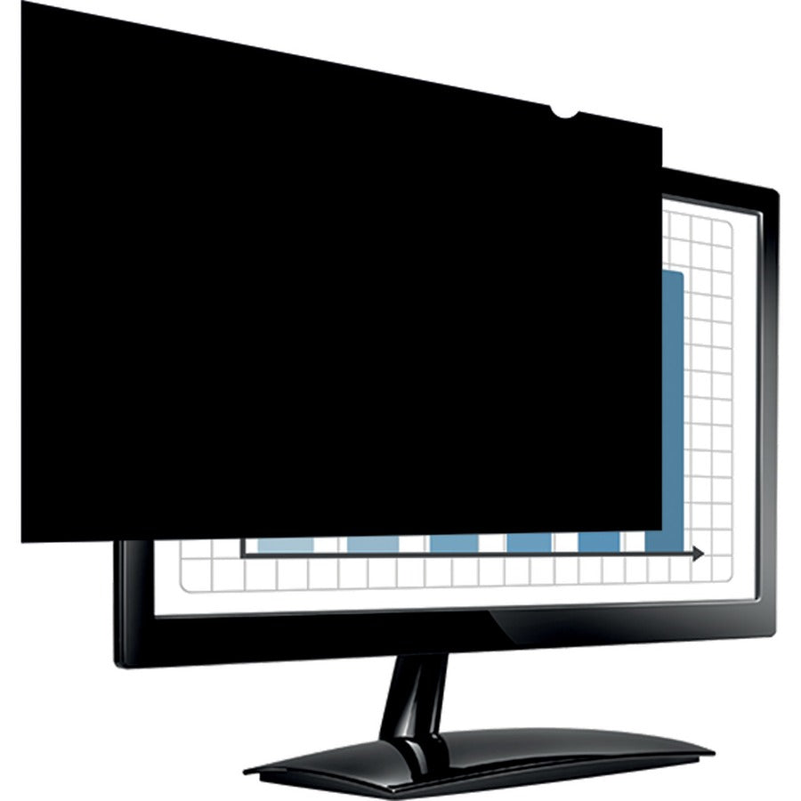 Fellowes PrivaScreen Blackout Privacy Filter for 27" Widescreen LCD Monitor, 16:9 Aspect Ratio, Fingerprint and Scratch Resistant, Black, 1 Each