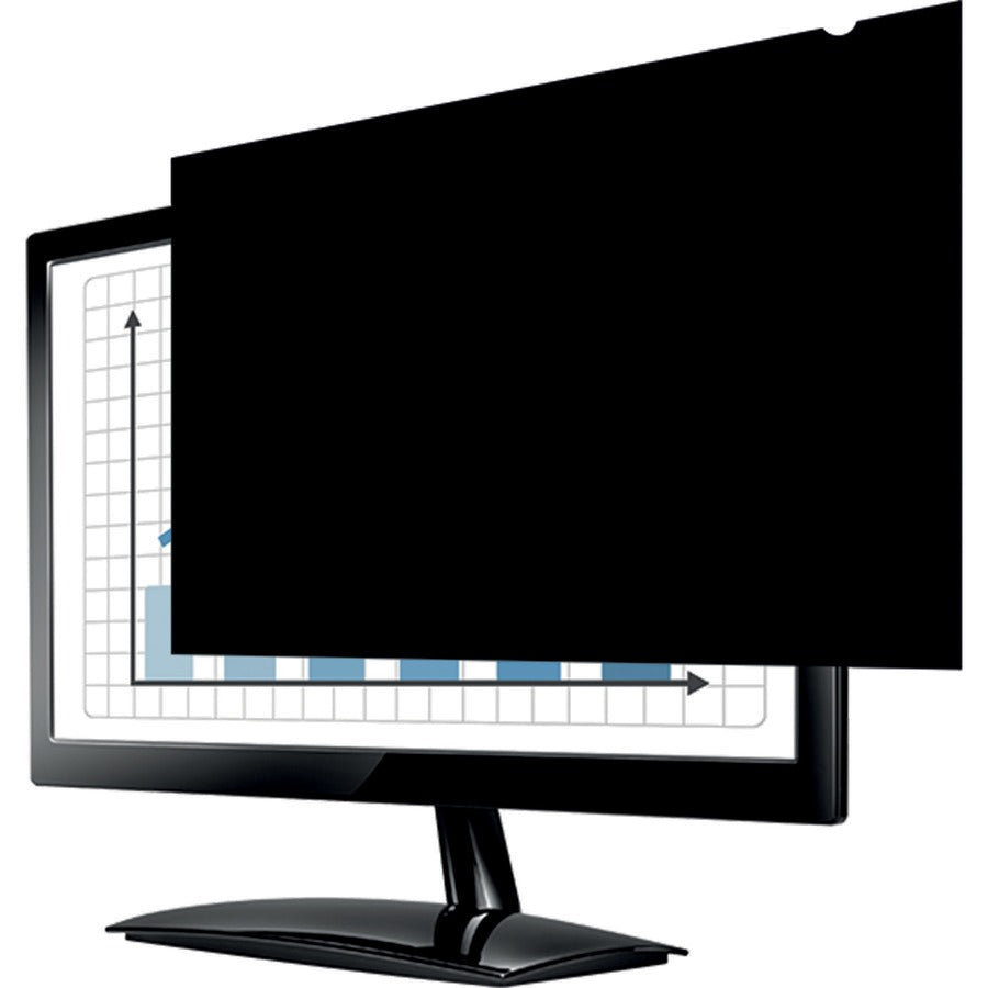 Fellowes PrivaScreen Blackout Privacy Filter for 27" Widescreen LCD Monitor, 16:9 Aspect Ratio, Fingerprint and Scratch Resistant, Black, 1 Each