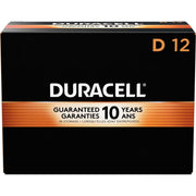 Duracell Coppertop Alkaline D Batteries, 12 per Box