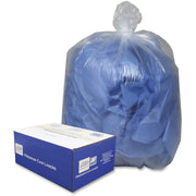 46" Length x 40" Width x 1.40 mil (36 Micron) Thickness - Clear - Plastic - Can - Recycled - 100 / Carton