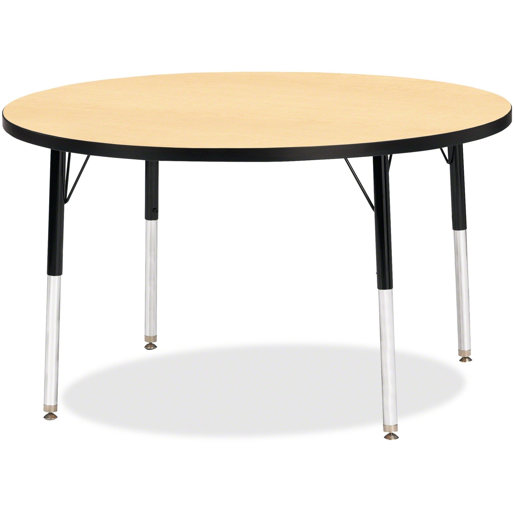 Jonti-Craft Berries Elementary Height Classic Round Color Top Table