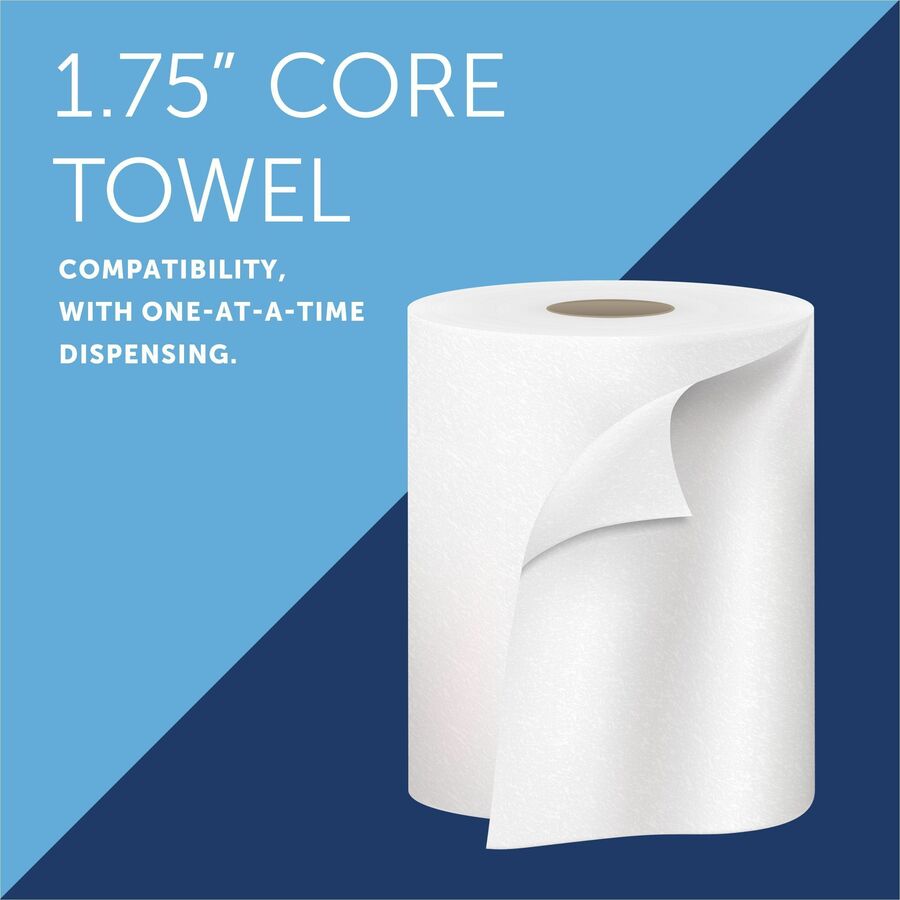 Roll Dispenser - 1 x Roll - 3.50" Roll Diameter - 16.1" Height x 12.6" Width x 10.2" Depth - ABS Plastic - White - Touch-free, Durable - 1 Each