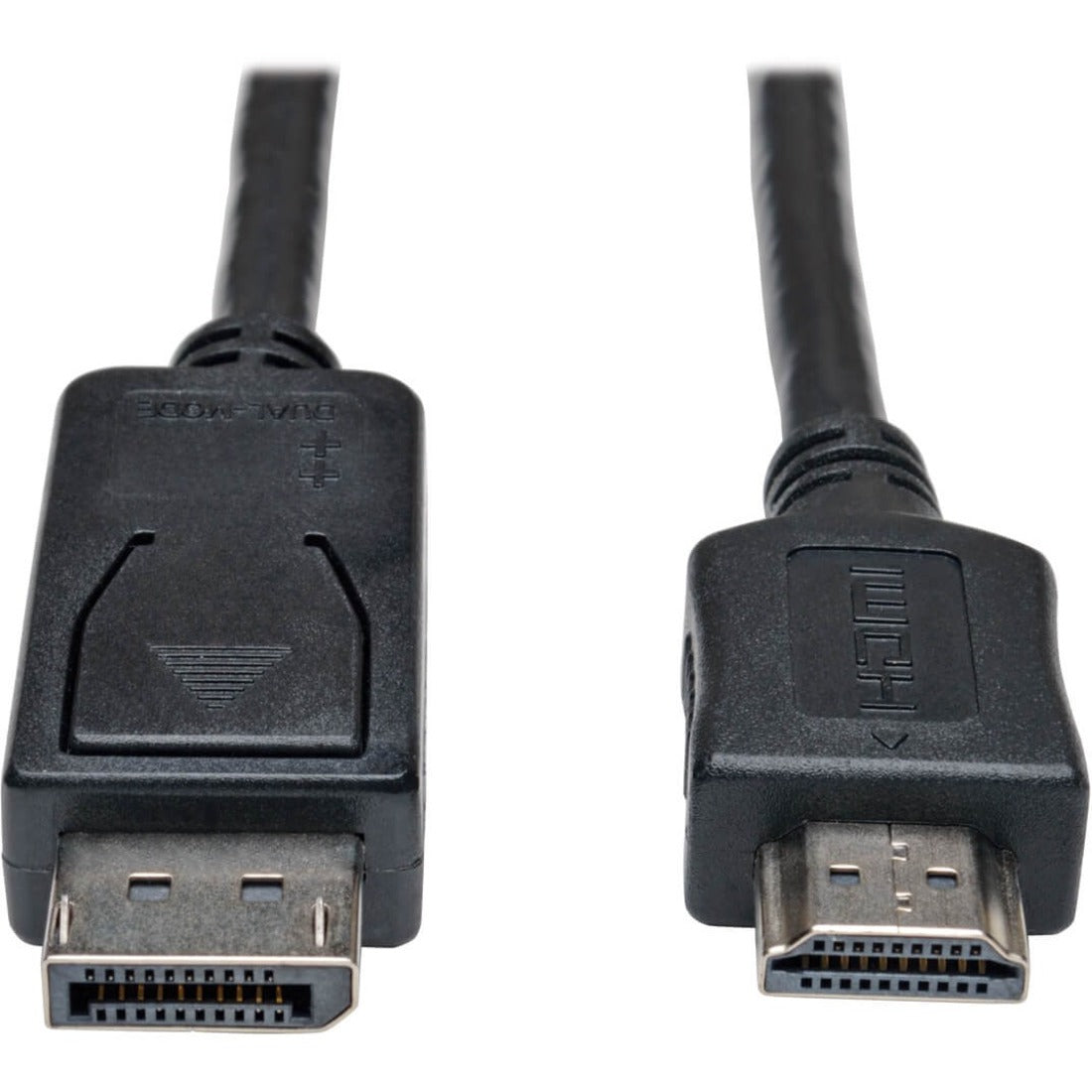 Tripp Lite DisplayPort to HDMI Cable Adapter, 3 ft, Male-to-Male, Supports 1920 x 1080, Black, 1 Each, TAA Compliant