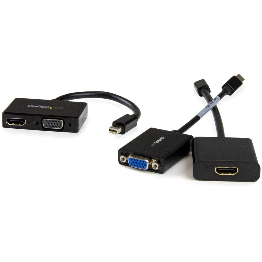 StarTech.com Travel A/V adapter: 2-in-1 Mini DisplayPort to HDMI or VGA converter