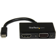 StarTech.com Travel A/V adapter: 2-in-1 Mini DisplayPort to HDMI or VGA converter