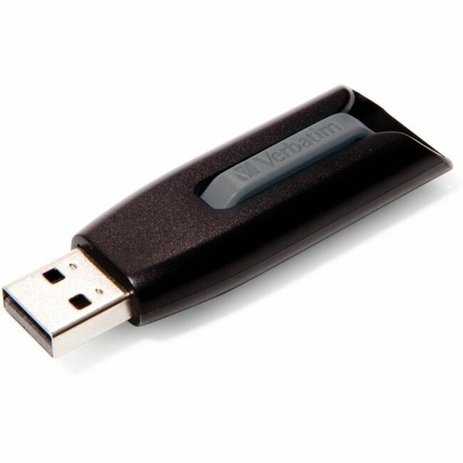 256 GB - USB 3.2 (Gen 1) Type A - 120 MB/s Read Speed - 25 MB/s Write Speed - Gray - Lifetime Warranty - 1 Each - TAA Compliant
