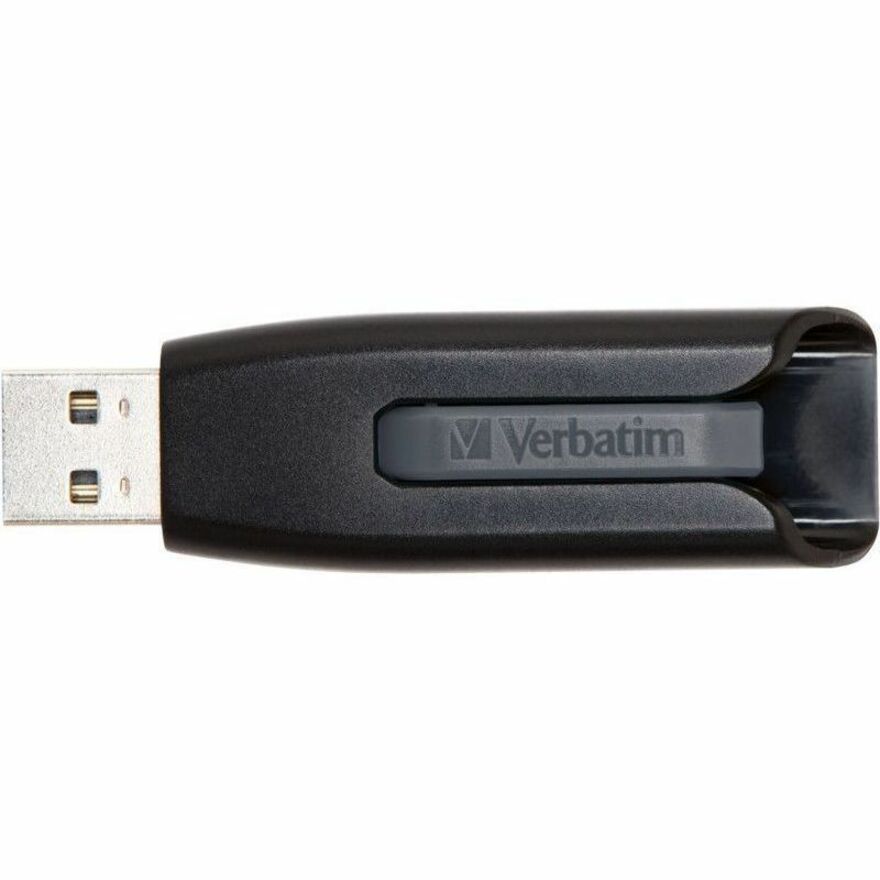 256 GB - USB 3.2 (Gen 1) Type A - 120 MB/s Read Speed - 25 MB/s Write Speed - Gray - Lifetime Warranty - 1 Each - TAA Compliant