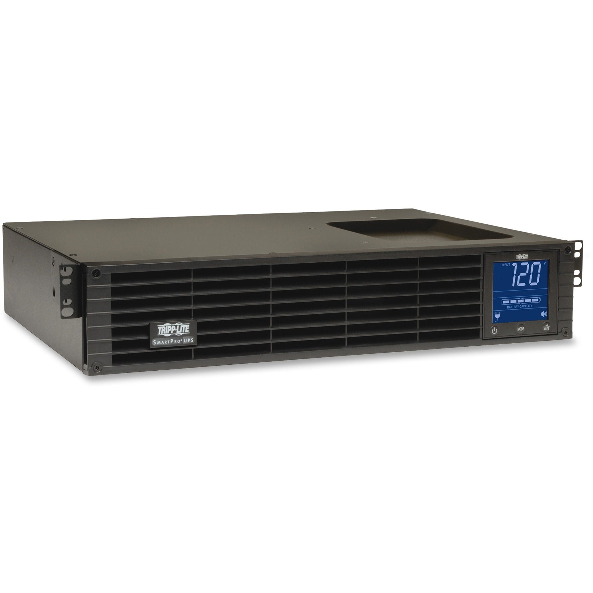 Tripp Lite SmartPro Line-interactive UPS, 1000VA/700W, 2U Rack/Tower, 120V Input/Output, 6 x NEMA 5-15R, Serial & USB Ports, 1 Each