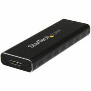 StarTech.com Drive Enclosure SATA/600, M.2 - USB 3.0 Micro-B Host Interface - UASP Support External - Black - TAA Compliant