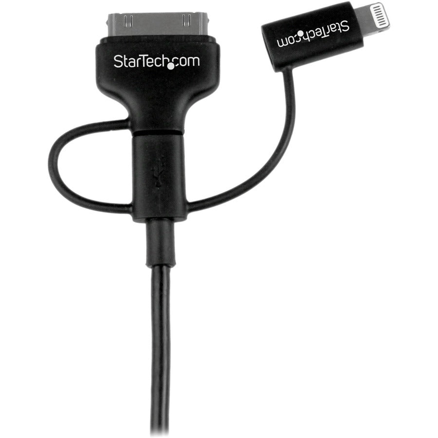 StarTech.com Lightning/30-pin Dock/Micro USB to USB Combo Cable