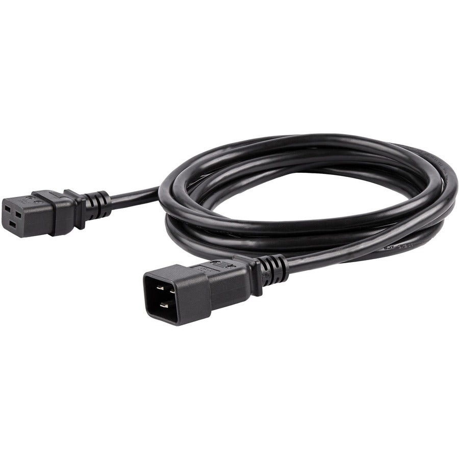 StarTech.com 10 ft Heavy Duty 14 AWG Computer Power Cord - C19 to C20