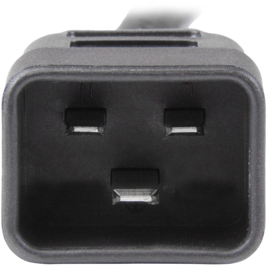 StarTech.com 3 ft Heavy Duty 14 AWG Computer Power Cord - C13 to C20