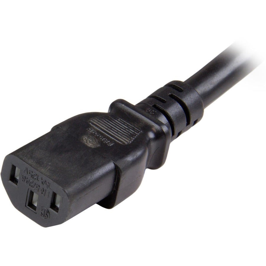 StarTech.com 3 ft Heavy Duty 14 AWG Computer Power Cord - C13 to C20