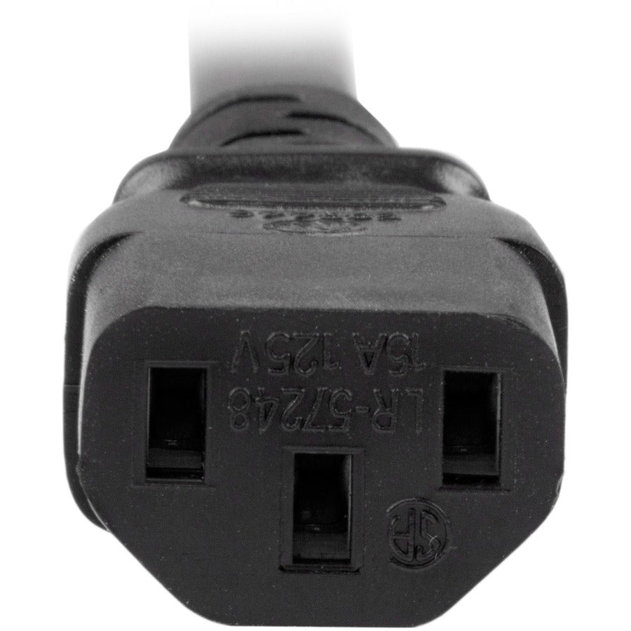 StarTech.com 3 ft Heavy Duty 14 AWG Computer Power Cord - C13 to C20