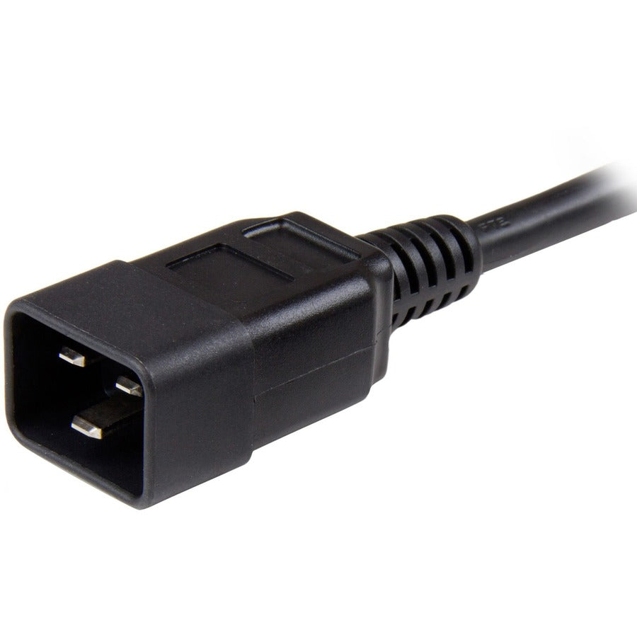StarTech.com 3 ft Heavy Duty 14 AWG Computer Power Cord - C13 to C20