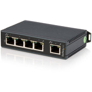 StarTech.com 5-Port Industrial Ethernet Switch - DIN Rail Mountable