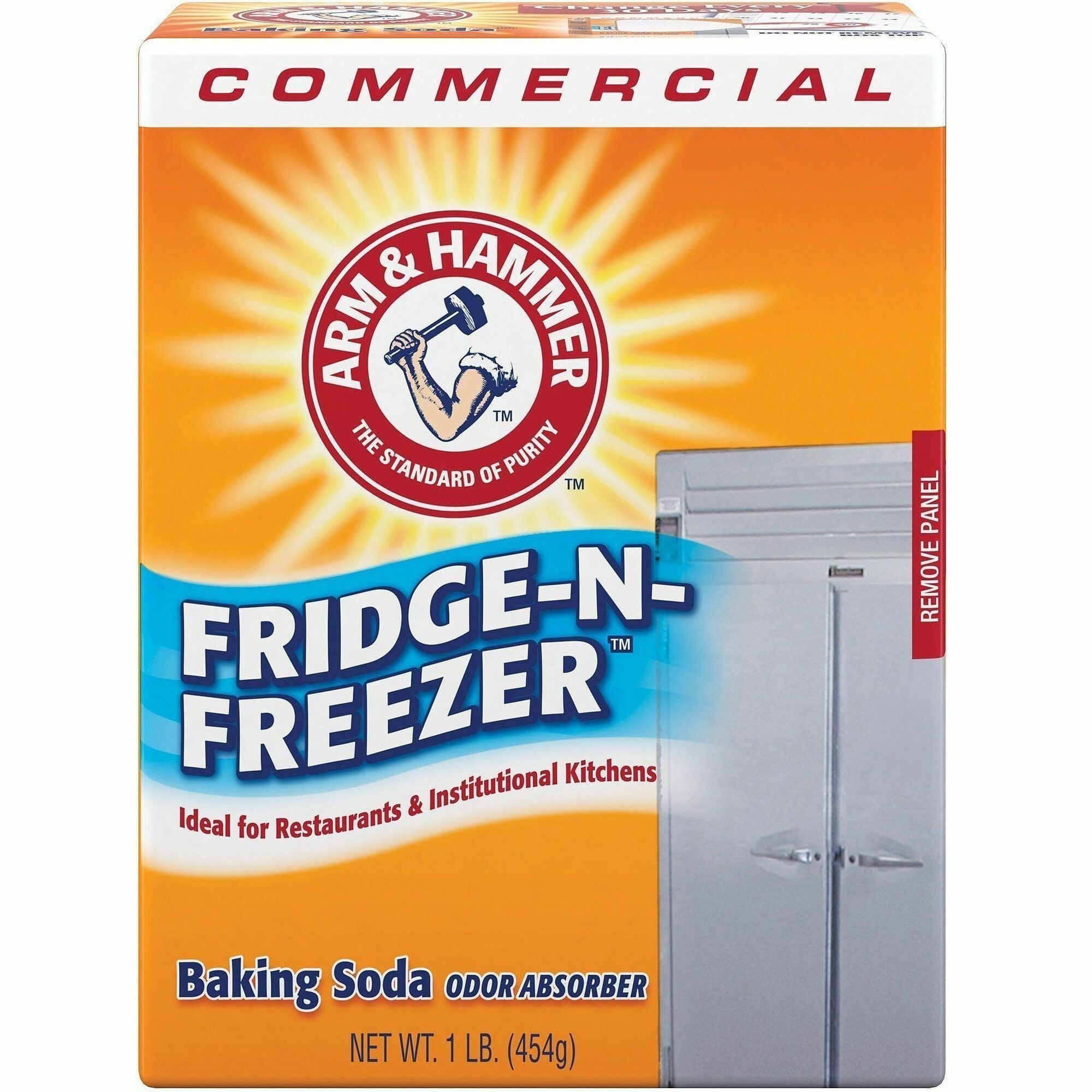 For Refrigerator - 16 oz (1 lb) - Recommended For: Odor Remover - Unscented, Environmentally Friendly, Spill Resistant - 1 Each