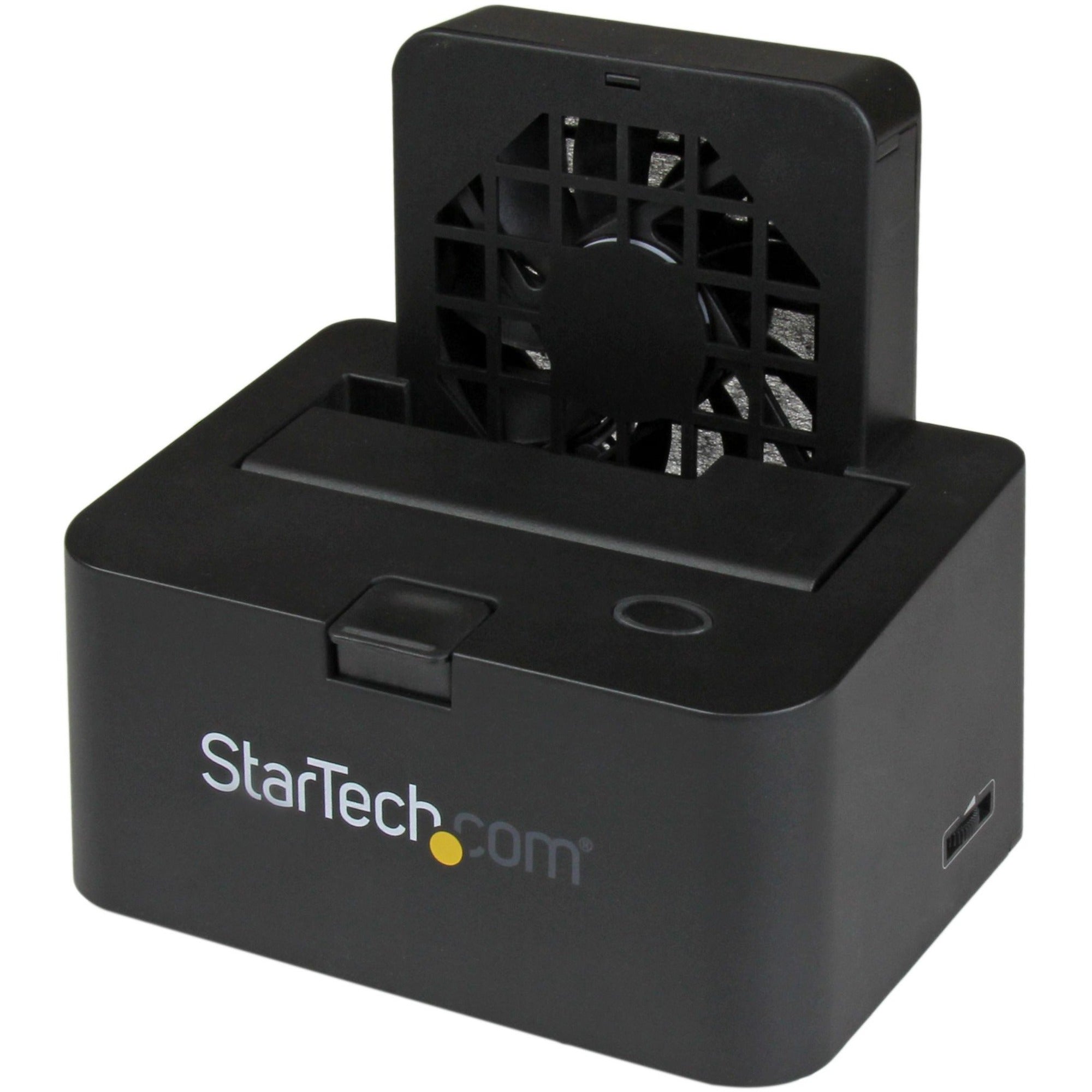 StarTech.com Drive Dock SATA/600 - USB 3.2 (Gen 1) Type B, eSATA Host Interface - Black