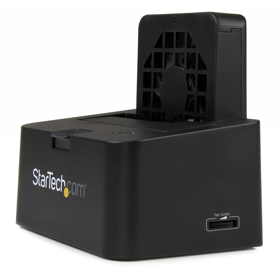 StarTech.com Drive Dock SATA/600 - USB 3.2 (Gen 1) Type B, eSATA Host Interface - Black