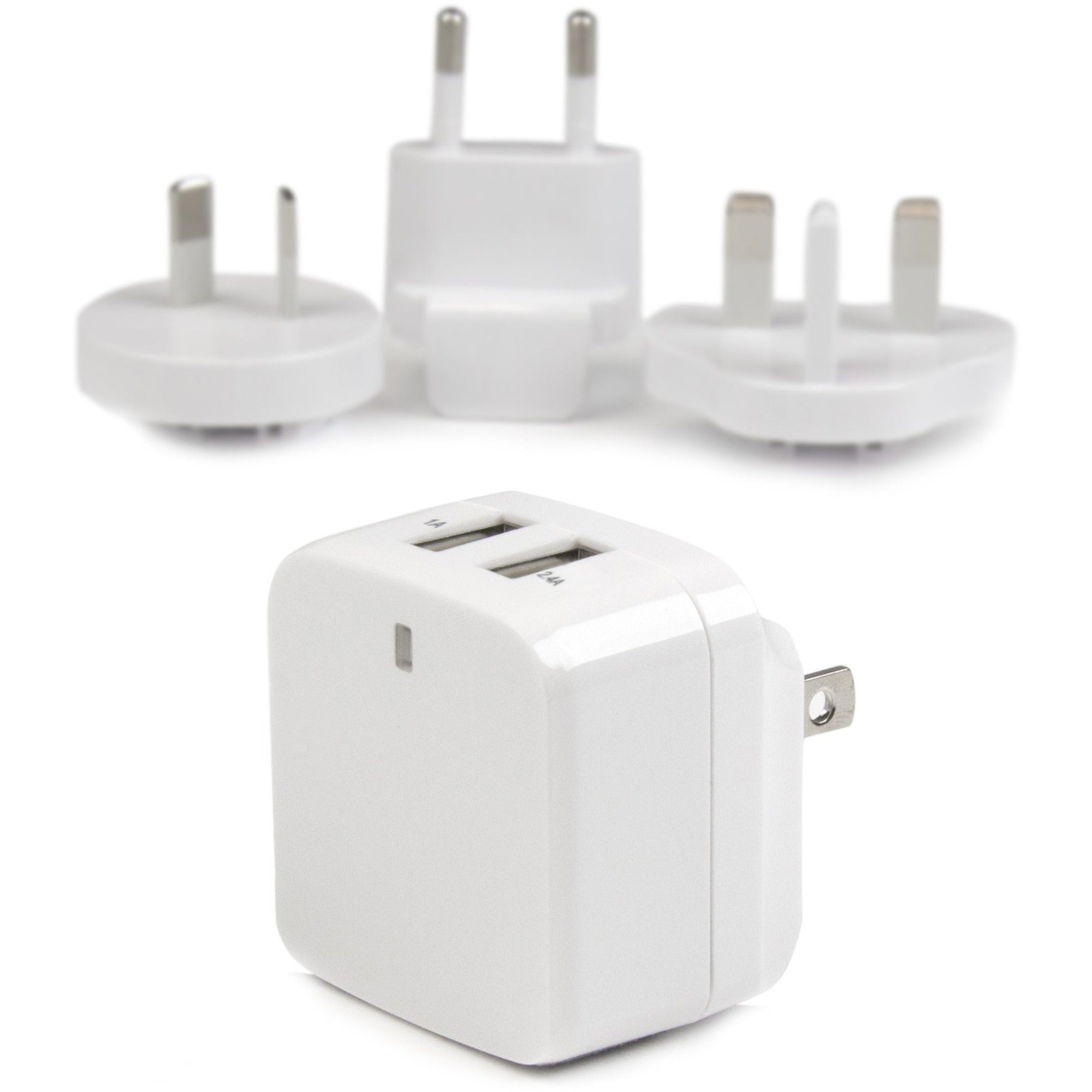 StarTech.com AC Adapter - 17 W - 120 V AC, 230 V AC Input - 5 V DC Output - 3.40 A - 1 Each