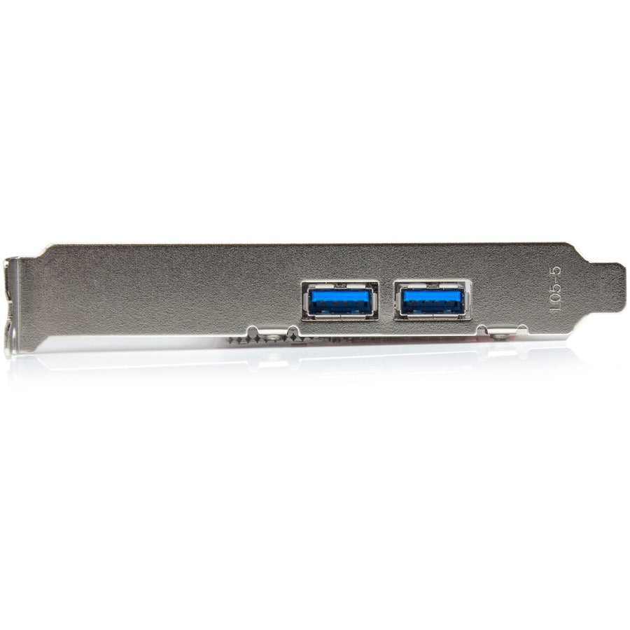 StarTech.com 4-port PCI Express USB 3.0 Card - 2 External, 2 Internal - SATA Power