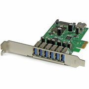 StarTech.com 7-Port PCI Express USB 3.0 Card - 5Gbps - Standard and Low-Profile Design