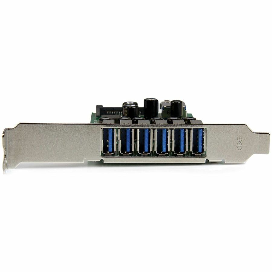 StarTech.com 7-Port PCI Express USB 3.0 Card - 5Gbps - Standard and Low-Profile Design