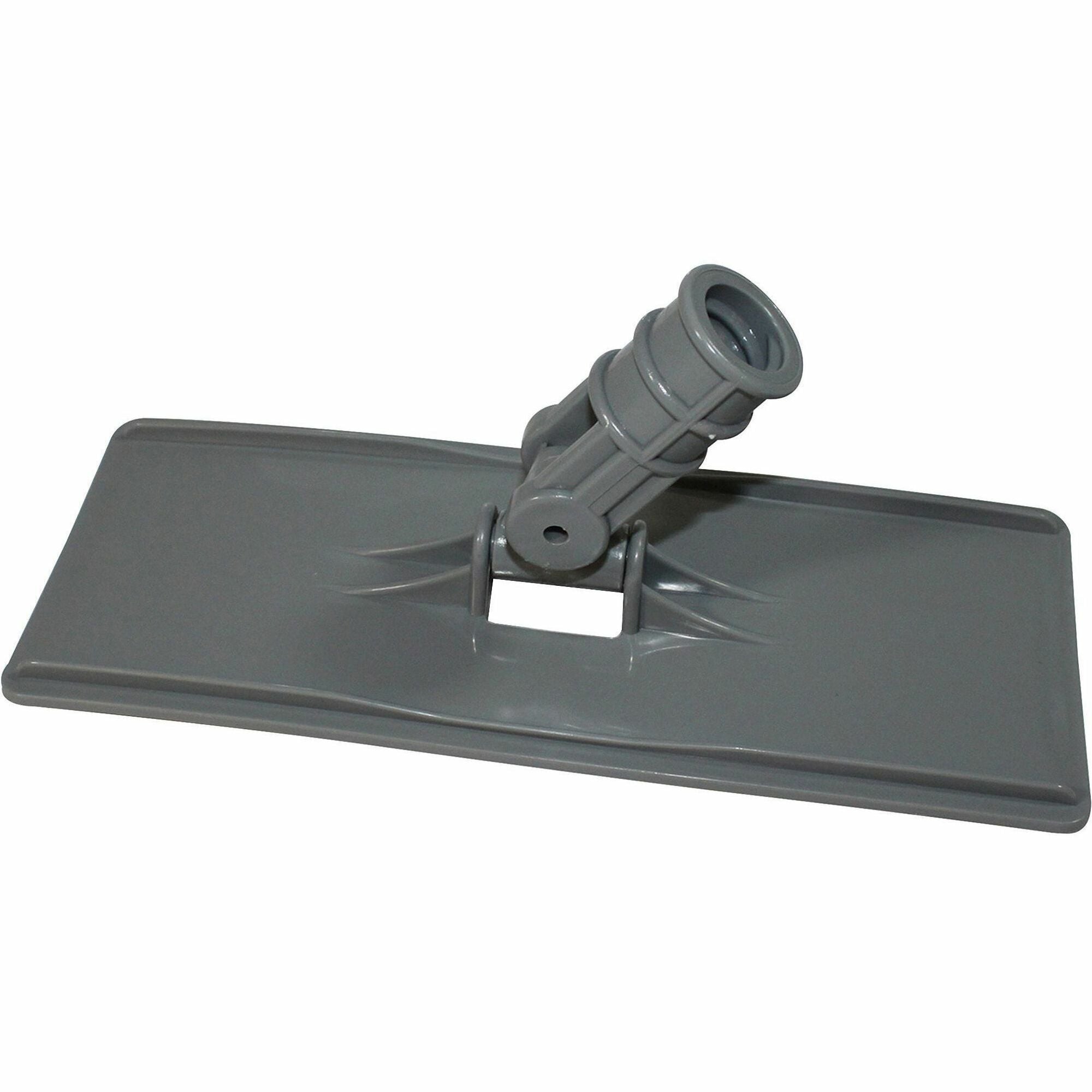 Genuine Joe Cleaning Pad Holder, Gray, 1 Each