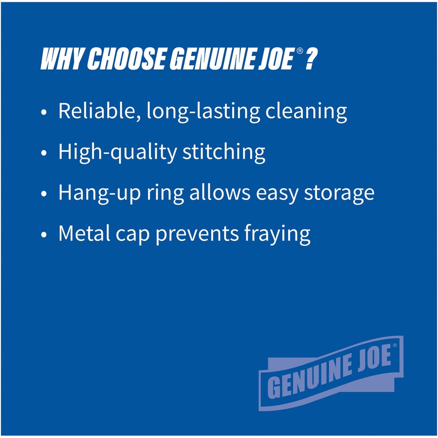 Genuine Joe Whisk Broom - Natural - 1 Each