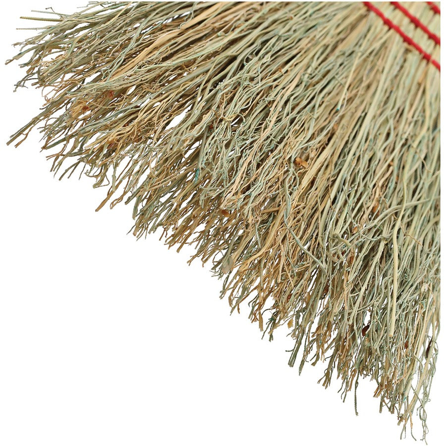 Genuine Joe Whisk Broom - Natural - 1 Each