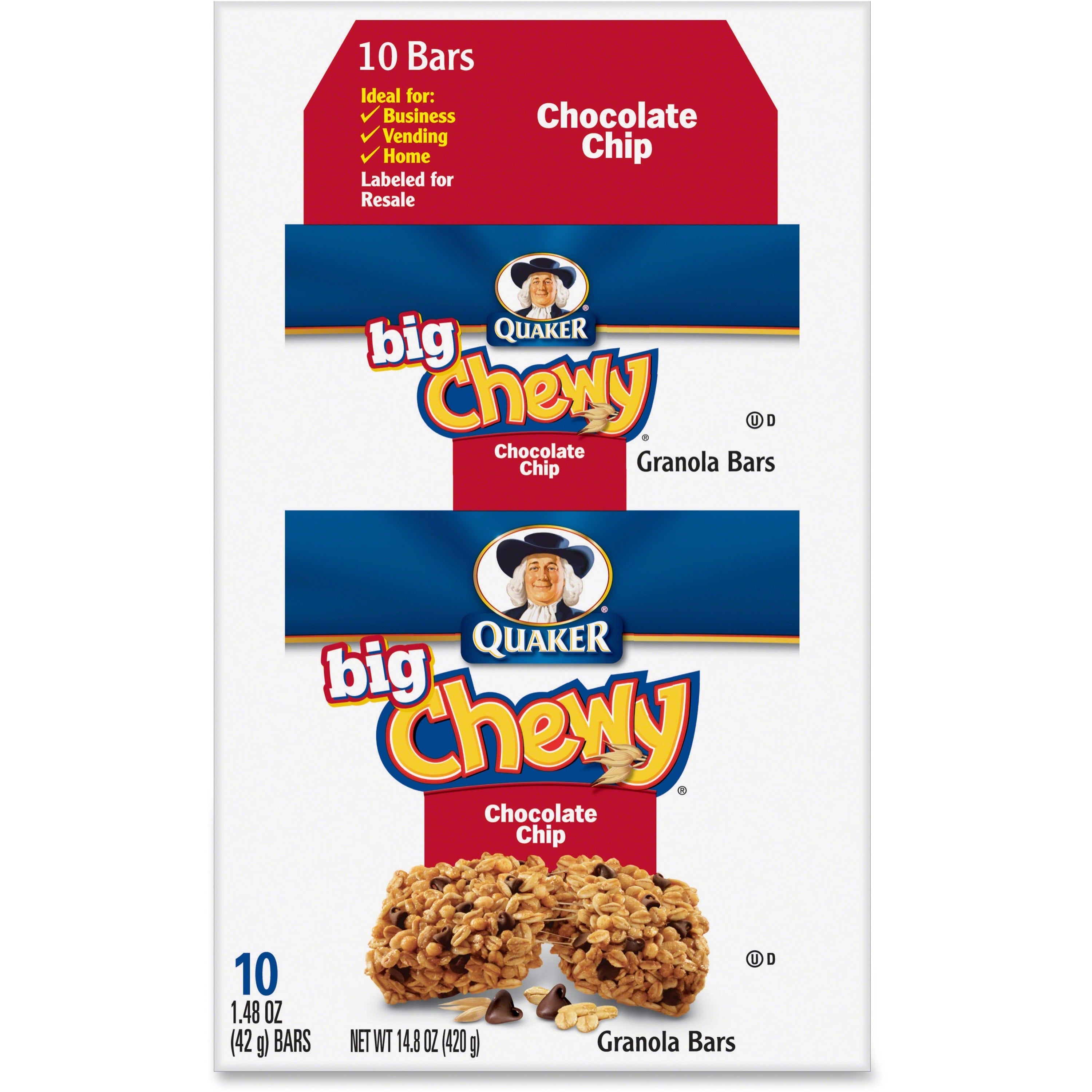 Quaker Chocolate Chip Big Chewy Granola Bar