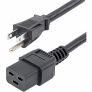 StarTech.com Computer Power Cord - NEMA 5-15P to C19, 14 AWG, 6 ft