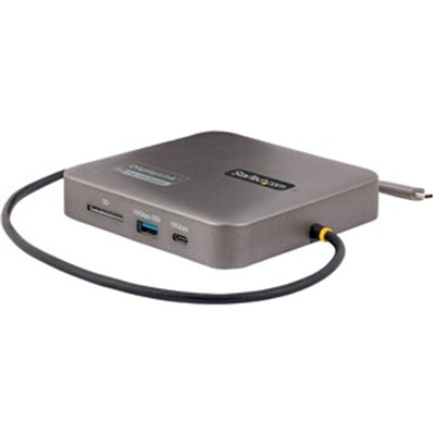 StarTech.com - USB C Multiport Adapter, Dual 4K HDMI, 2x 10Gbps USB, 100W PD, GbE, SD, 22" Cable