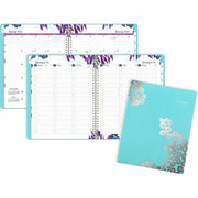 At-A-Glance Wild Washes Weekly Monthly Appointment Book Planner, Teal, Large
