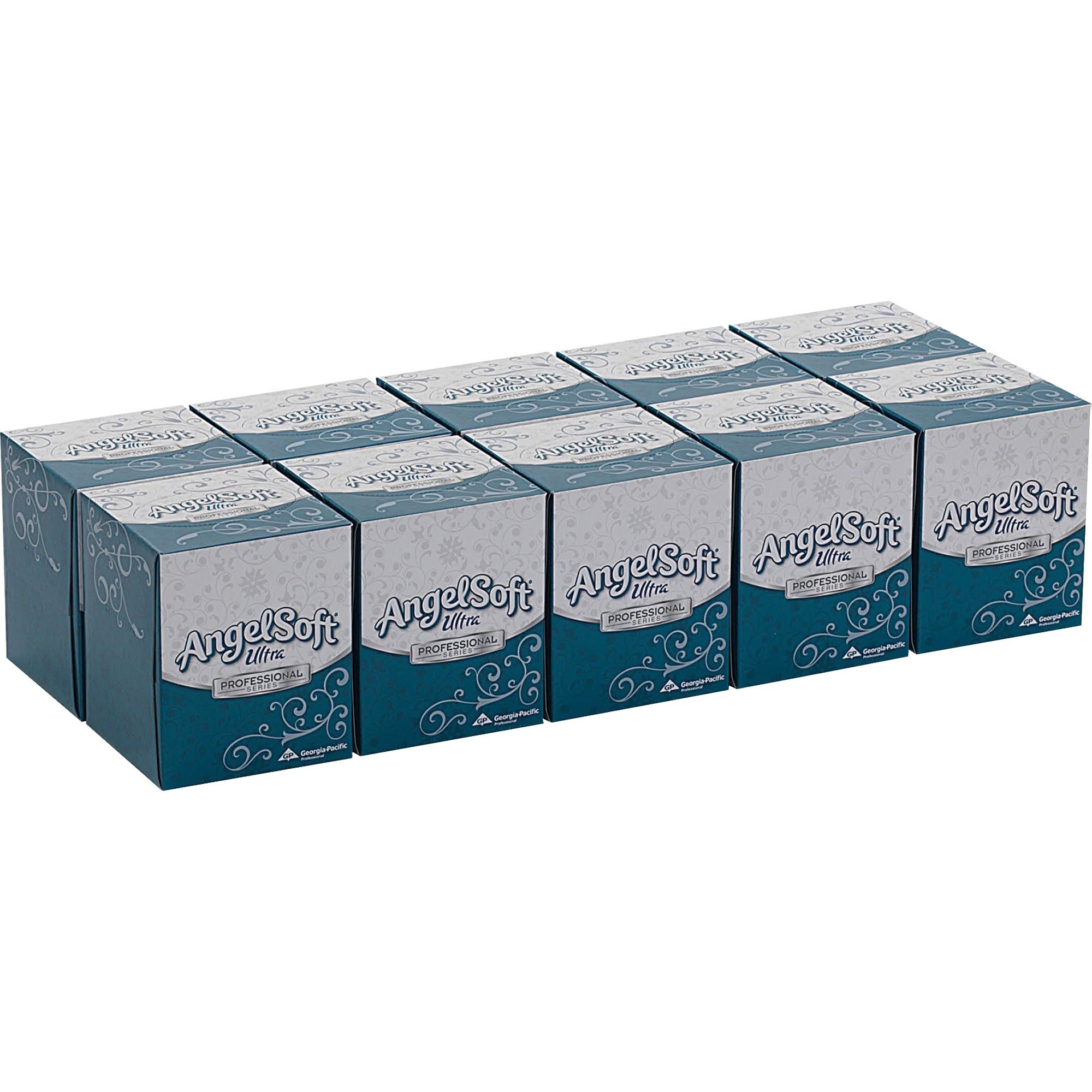 2 Ply - 7.60" Width x 8.50" Length - White - 96/Box - 10 / Carton