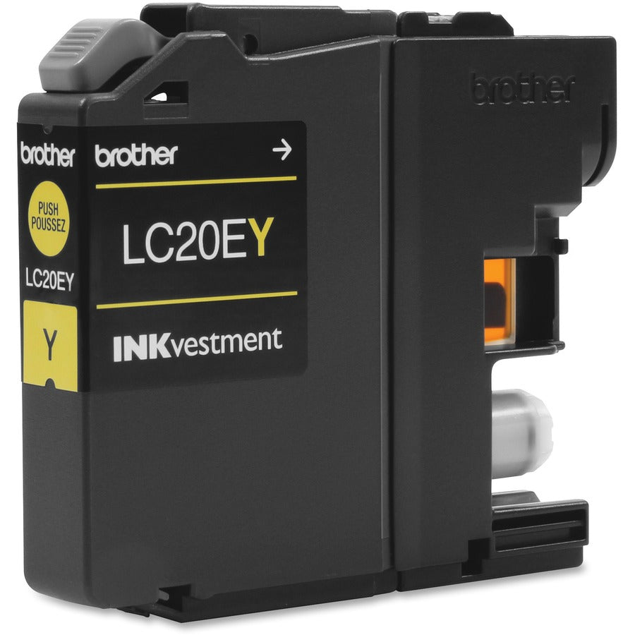 Brother LC-20EY Inkjet Ink Cartridge - Yellow - 1 Each