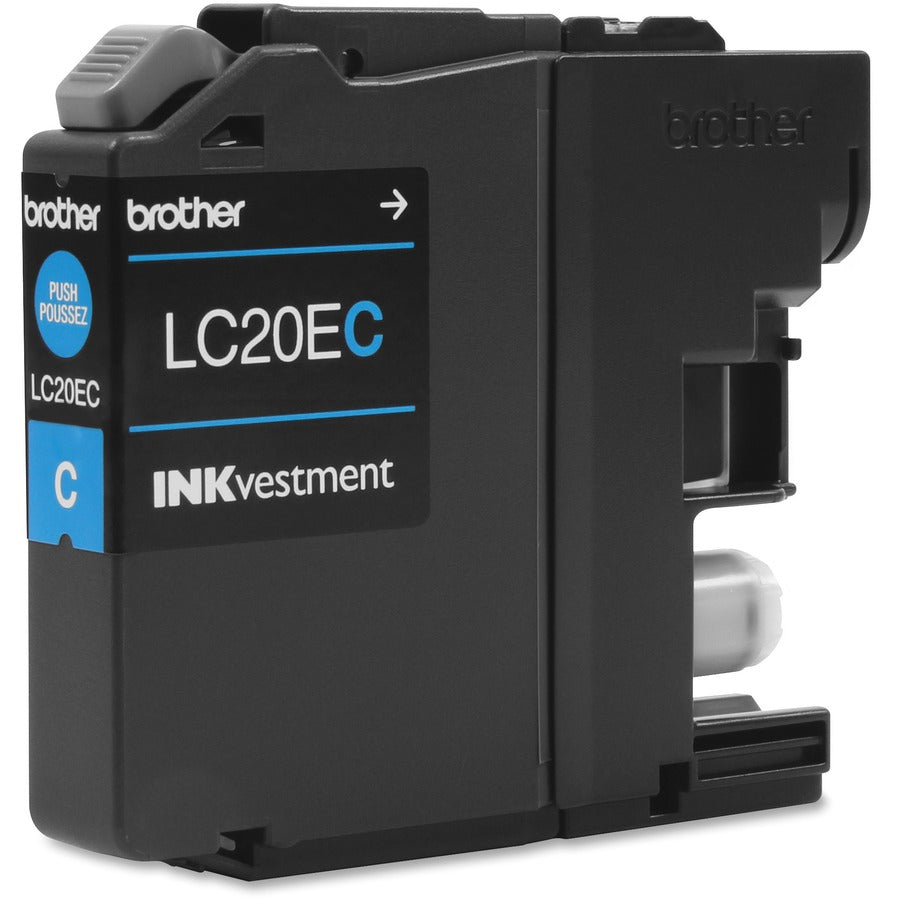Brother LC-20EC Inkjet Ink Cartridge - Cyan - 1 Each