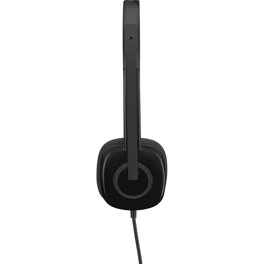 Stereo - Mini-phone (3.5mm) - Wired - 22 Ohm - 20 Hz to 20 kHz - Over-the-head - Binaural - Supra-aural - 5.90 ft Cable - Noise Canceling - Black