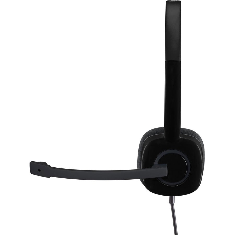 Stereo - Mini-phone (3.5mm) - Wired - 22 Ohm - 20 Hz to 20 kHz - Over-the-head - Binaural - Supra-aural - 5.90 ft Cable - Noise Canceling - Black