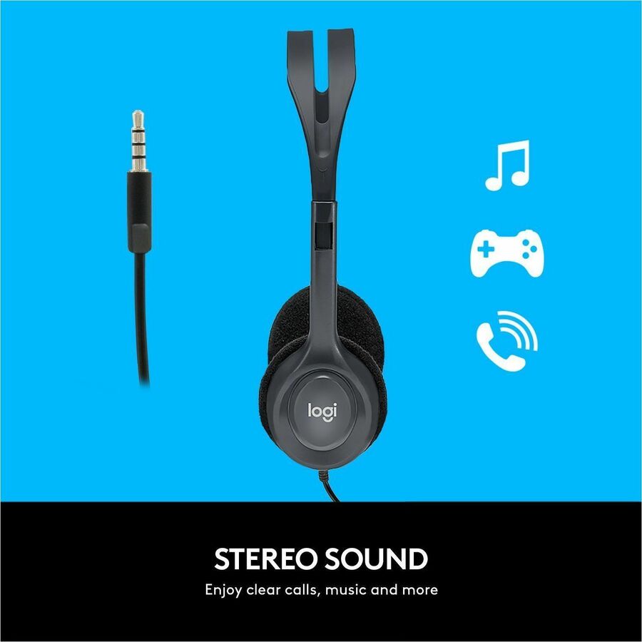 Stereo - Mini-phone (3.5mm) - Wired - 32 Ohm - 20 Hz to 20 kHz - Over-the-head - Binaural - Supra-aural - 7.70 ft Cable - Noise Canceling