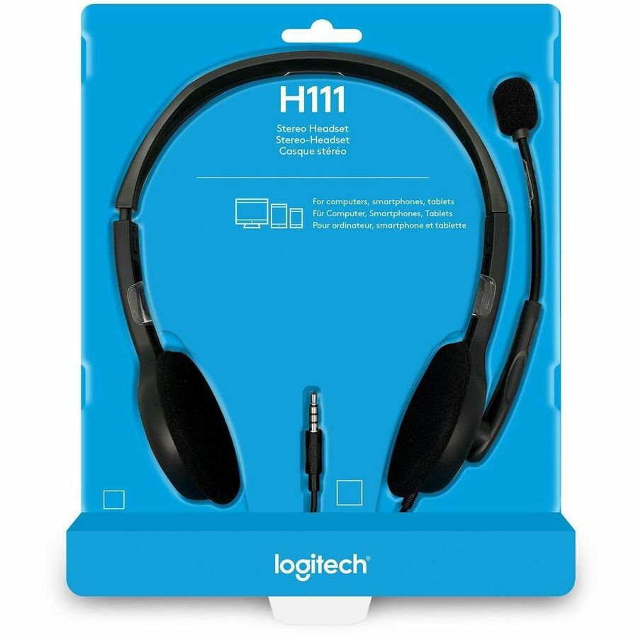 Stereo - Mini-phone (3.5mm) - Wired - 32 Ohm - 20 Hz to 20 kHz - Over-the-head - Binaural - Supra-aural - 7.70 ft Cable - Noise Canceling