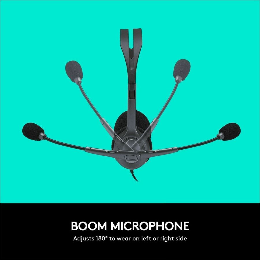 Stereo - Mini-phone (3.5mm) - Wired - 32 Ohm - 20 Hz to 20 kHz - Over-the-head - Binaural - Supra-aural - 7.70 ft Cable - Noise Canceling