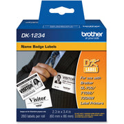 2 23/64" Width x 3 25/64" Length - Rectangle - Direct Thermal - White - Paper - 260 / Roll
