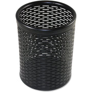 4.5" Height x 3.5" Width x 3.5" Depth - Metal - Black - Heavy Duty, Scratch Resistant, Wear Resistant, Reinforced, Rounded Edges, Durable - 1 Each