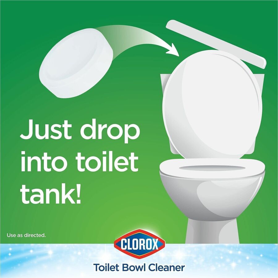 Clorox Ultra Clean Toilet Tablets Bleach