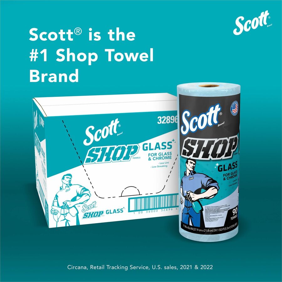 90 Sheets/Roll - Blue - 1 Carton